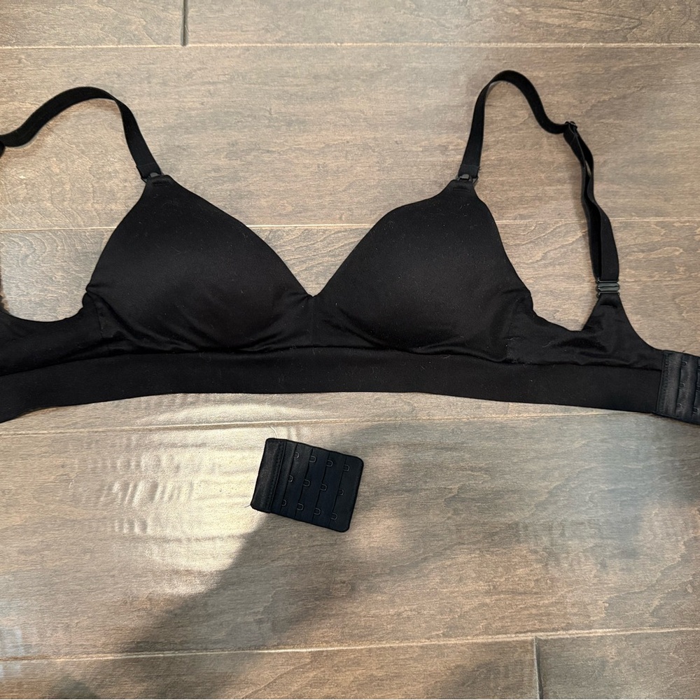 Black Women's Nursing Bra